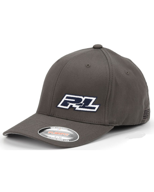 Pro-Line Gray FlexFit Hat (S-M) - 9822-00