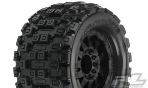Badlands MX38 3.8" All Terrain Tires Mounted - Traxxas Style Bead - 10127-13-wheels-and-tires-Hobbycorner