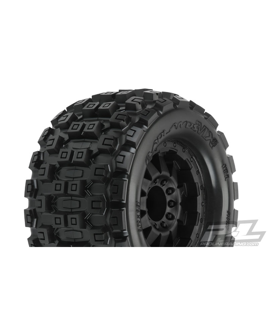 Badlands MX38 3.8" All Terrain Tires Mounted - Traxxas Style Bead - 10127-13