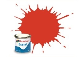Enamel 174 Signal Red Satin - 14ml-paints-and-accessories-Hobbycorner