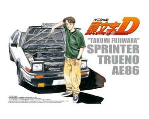 1/24 Trueno AE86 Sprinter- TAKUMI FUJIWA-model-kits-Hobbycorner