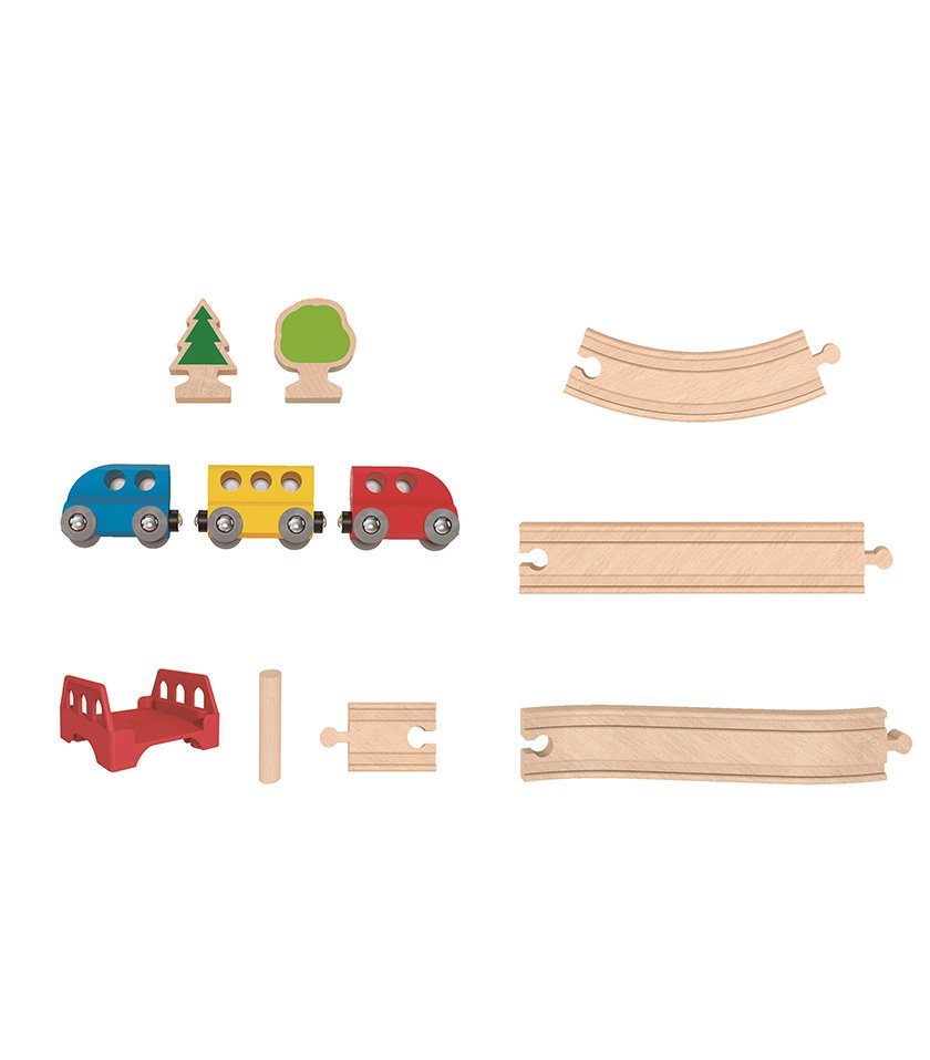 hape figure eight railway set