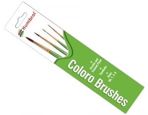 Coloro Brush Pack - Size 00/1/4/8-paints-and-accessories-Hobbycorner