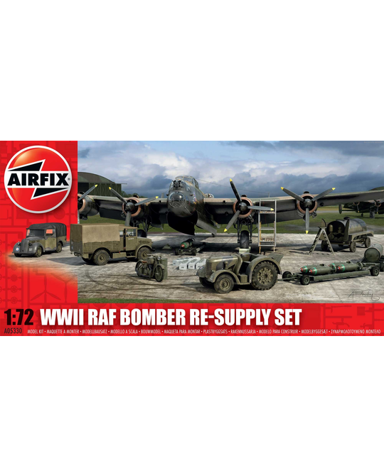 WWII RAF Bomber Re-supply Set 1/72