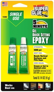 Single Use Quick Setting Gel Epoxy - 15362-glues-and-solvents-Hobbycorner