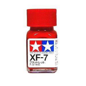 XF7 Enamel Flat Red - 8107-paints-and-accessories-Hobbycorner