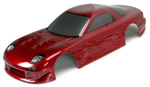 Body -  1- 10 Touring -  Drift -  190mm -  Painted -  no holes -  RX7 Dark Red -  503321DRA-rc---cars-and-trucks-Hobbycorner
