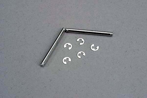 Suspension pins, 2.5x31.5mm (king pins) w/ E-clips (2) - 3740-rc---cars-and-trucks-Hobbycorner