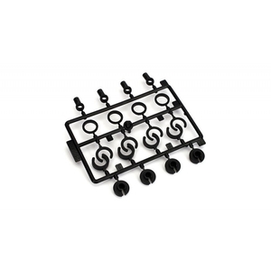 Shock End, Spr Cup, Spr Clip Set: 1:10 2wd All - ECX1038-rc---cars-and-trucks-Hobbycorner