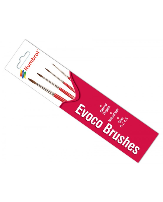 Evoco Brush Pack - Size 0/2/4/6