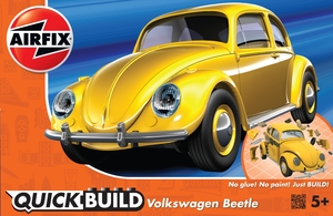 QUICK BUILD VW Beetle yellow-model-kits-Hobbycorner