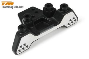 B8RS -  Front Upper Arm Mount (with Aluminum Stiffener Brace ) -  561306-rc---cars-and-trucks-Hobbycorner
