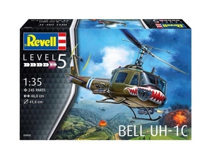 1/35 Bell UH-1C Helicopter - 4960-model-kits-Hobbycorner
