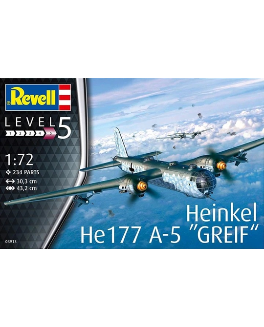 1/72 Heinkel HE177 A-5 Greif - 3913