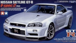 R34 Nissan Skyline GT-R V-Spec II-model-kits-Hobbycorner