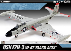 1/72 USN F2H-3 VF-41 BLACK ACES-model-kits-Hobbycorner