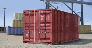 20ft Container Model Kit - 1029-model-kits-Hobbycorner