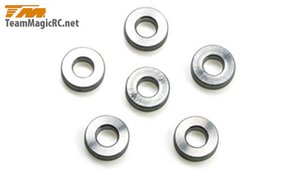 Washers -  3 x 6 x 2mm Aluminum (6 pcs) -  116219-nuts,-bolts,-screws-and-washers-Hobbycorner
