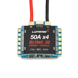 Lumenier BLHeli_32 32bit 50A 4-in-1 ESC 2-6s w/ BEC 2A/5v, DSHOT / Proshot-drones-and-fpv-Hobbycorner