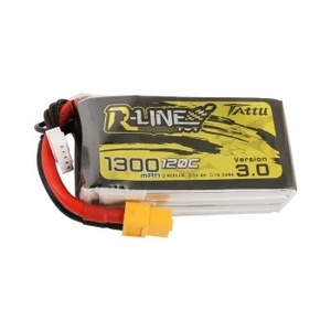 R-Line Version 3.0 1300mAh 14.8V 120C Lipo with XT60 Plug-batteries-and-accessories-Hobbycorner