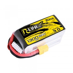 R-Line 3.0 1300mAh 22.2V 6S1P 120C Lipo with XT60 Plug-batteries-and-accessories-Hobbycorner