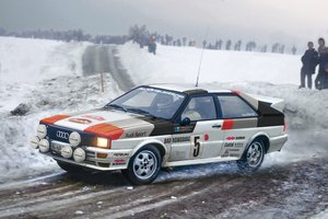 1/24 Audi Quattro Rally Car-model-kits-Hobbycorner