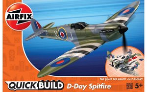 Airfix Quick Build D-Day Spitfire - 226045-model-kits-Hobbycorner