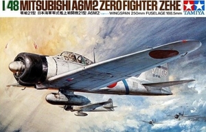 1/48 A6M2 Type 21 Zero Fighter -  61016 -model-kits-Hobbycorner