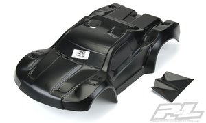 Pre-Cut Flo-Tek Fusion Tough-Color (Black) Body for Slash 2wd, Slash 4x4, SC6.1, 22SCT, SCTE & PRO-Fusion SC 4x4 - 3458-18-rc---cars-and-trucks-Hobbycorner