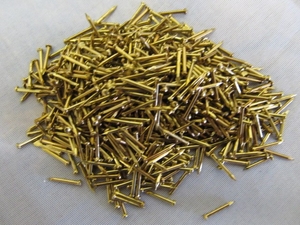 Brass Brads 10mm (250 approx) - BIL 04-BF-0330B-building-materials-Hobbycorner