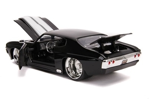 1/24 1971 Chevy Chevelle SS - Black - 31653-dicast-models-Hobbycorner