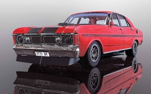 Ford Falcon 1970 DPR - Candy Apple Red - C3937-slot-cars-Hobbycorner