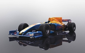 DPR Blue Wings F1 Car - C3960-slot-cars-Hobbycorner