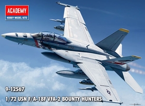 1/72 USN F/A-18F VFA-2 Bounty Hunters - 12567-model-kits-Hobbycorner