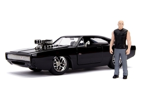 1/24 Dodge Charger R/T Fast & Furious Dom Figure - 30737-dicast-models-Hobbycorner