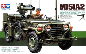 1/35 U.S. M151A2 w/ TOW Missile Launcher (M220 Tracking System) - 35125-model-kits-Hobbycorner