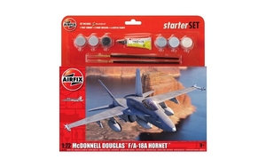 1/72 Large Starter Set - McDonnell Douglas F-18A Hornet - A55313-model-kits-Hobbycorner