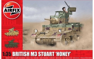 1/35 M3 Stuart "Honey" - A1358-model-kits-Hobbycorner