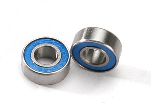Ball bearings, blue rubber sealed (6x13x5mm) (2) - 5180-rc---cars-and-trucks-Hobbycorner