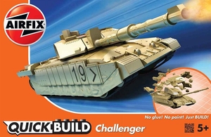 QUICK BUILD Challenger Tank - J6010-model-kits-Hobbycorner