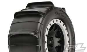 Sling Shot 4.3" Pro-Loc Sand Tires Mounted for X-MAXX - 10146-13-wheels-and-tires-Hobbycorner