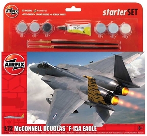 1/72 McDonnell Douglas F-15A Eagle - Large Starter Set - A55311-model-kits-Hobbycorner