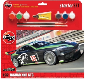 1/32 Jaguar XKR GT3 - Large Starter Set - A55306-model-kits-Hobbycorner