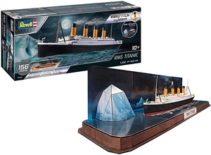 1/600 RMS Titanic + 3D Puzzle (Iceberg) - 05599-model-kits-Hobbycorner