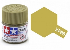 XF88 - Dark Yellow acrylic paint - 81788-paints-and-accessories-Hobbycorner