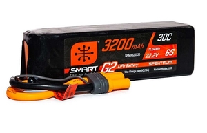 3200mAh 6S 22.2V Smart G2 LiPo 30C - IC5-batteries-and-accessories-Hobbycorner