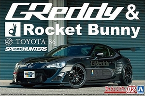 1/24 ZN6 Toyota 86 - 12 Greedy & Rocket Bunny Volk Racing - 6187-model-kits-Hobbycorner