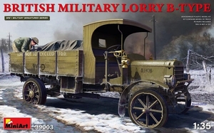 1/35 British truck of World War I B-Type – 39003-model-kits-Hobbycorner