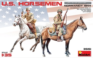 1/35 U.S. Horsemen. Normandy 1944 - 35151-model-kits-Hobbycorner