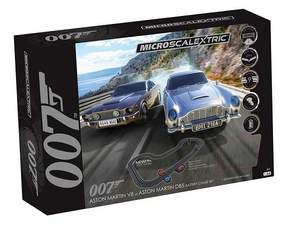 Micro - James Bond 007 Race Set - Aston Martin DB5 vs V8-slot-cars-Hobbycorner